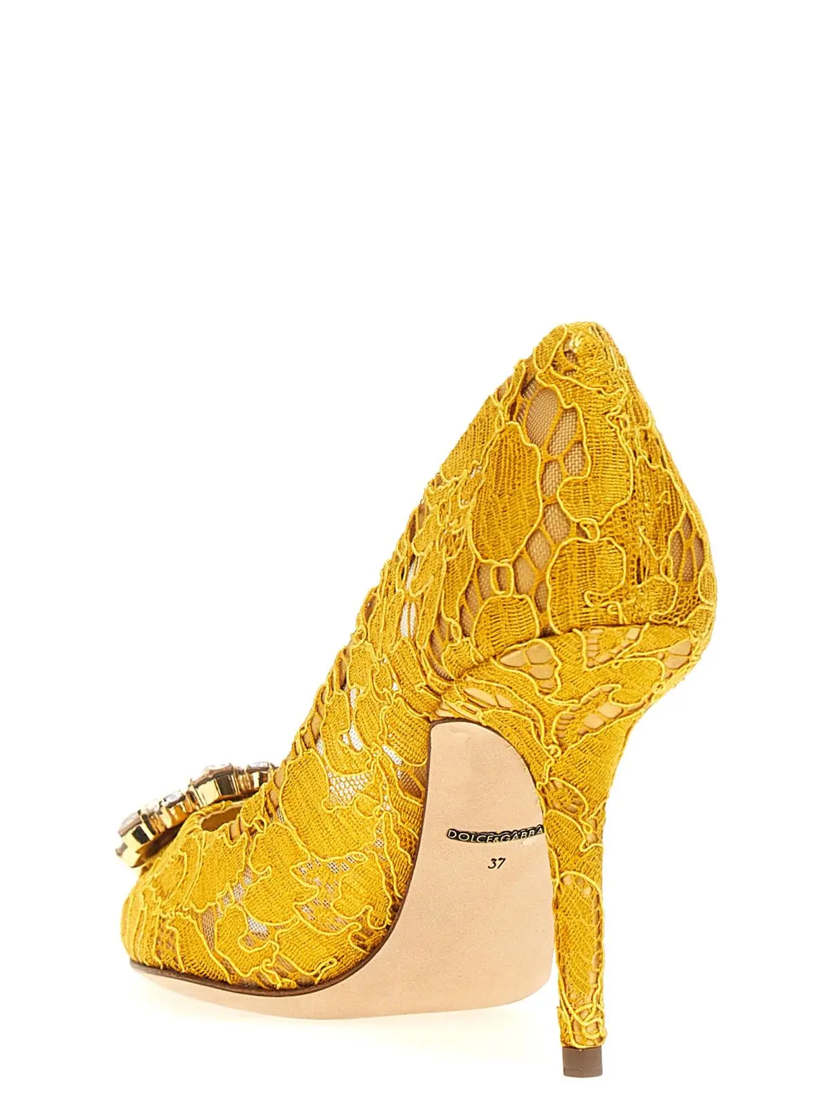 Туфлі Dolce Gabbana Bellucci Жовті 3 'Bellucci' pumps Woman DOLCE & GABBANA Yellow