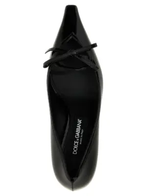 'Mun' pumps 100% calfskin leather (Bos Taurus) DOLCE & GABBANA Black