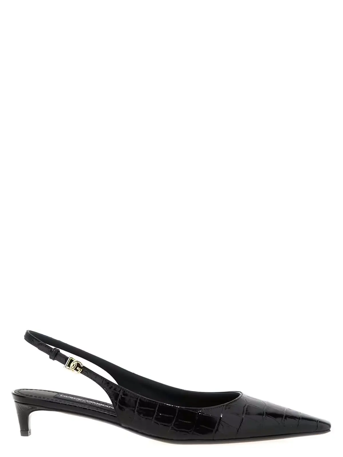 Туфлі-слінгбеки Dolce Gabbana Mun Чорні 1 'Mun' slingback DOLCE & GABBANA Black