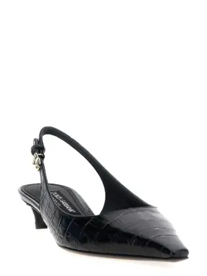 'Mun' slingback CG0804A54918B956 DOLCE & GABBANA Black