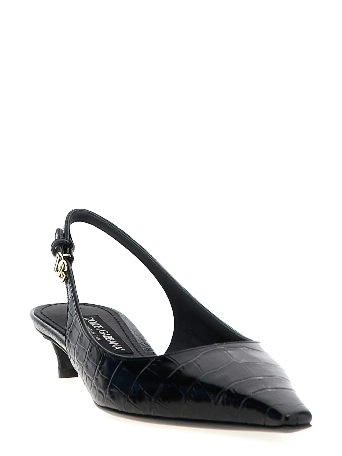 Туфлі-слінгбеки Dolce Gabbana Mun Чорні 2 'Mun' slingback CG0804A54918B956 DOLCE & GABBANA Black