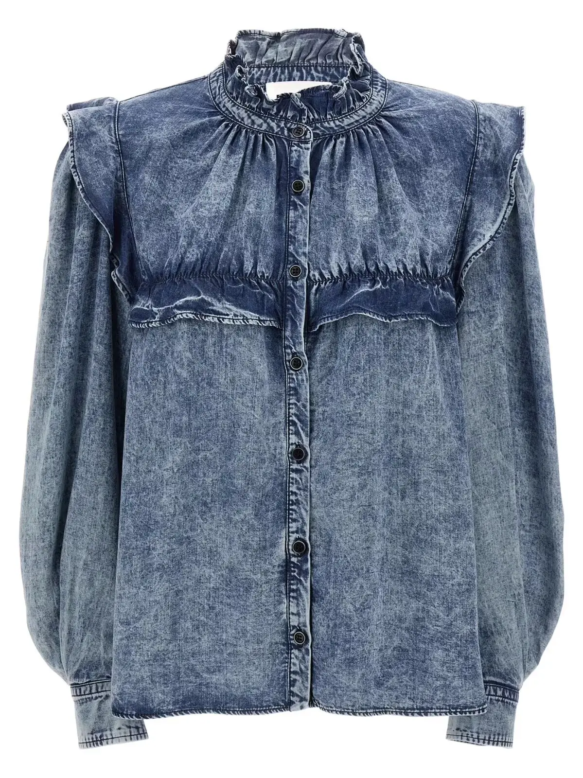 Сорочка Marant Etoile Idety Синя 1 'Idety' shirt MARANT ETOILE Blue