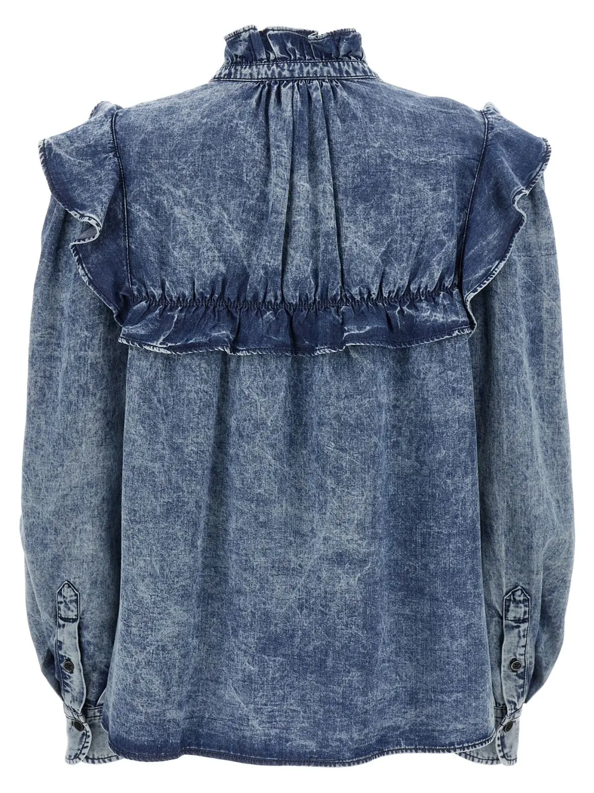 Сорочка Marant Etoile Idety Синя 2 'Idety' shirt CH0005FEB3H01E30BU MARANT ETOILE Blue