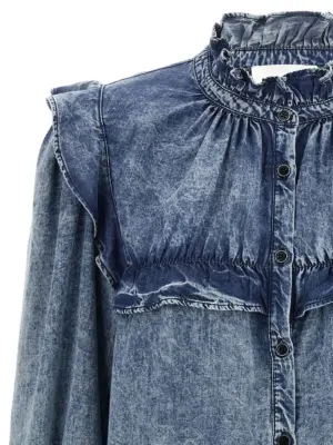 'Idety' shirt Woman MARANT ETOILE Blue