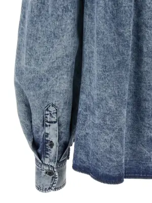 'Idety' shirt 100% lyocell MARANT ETOILE Blue