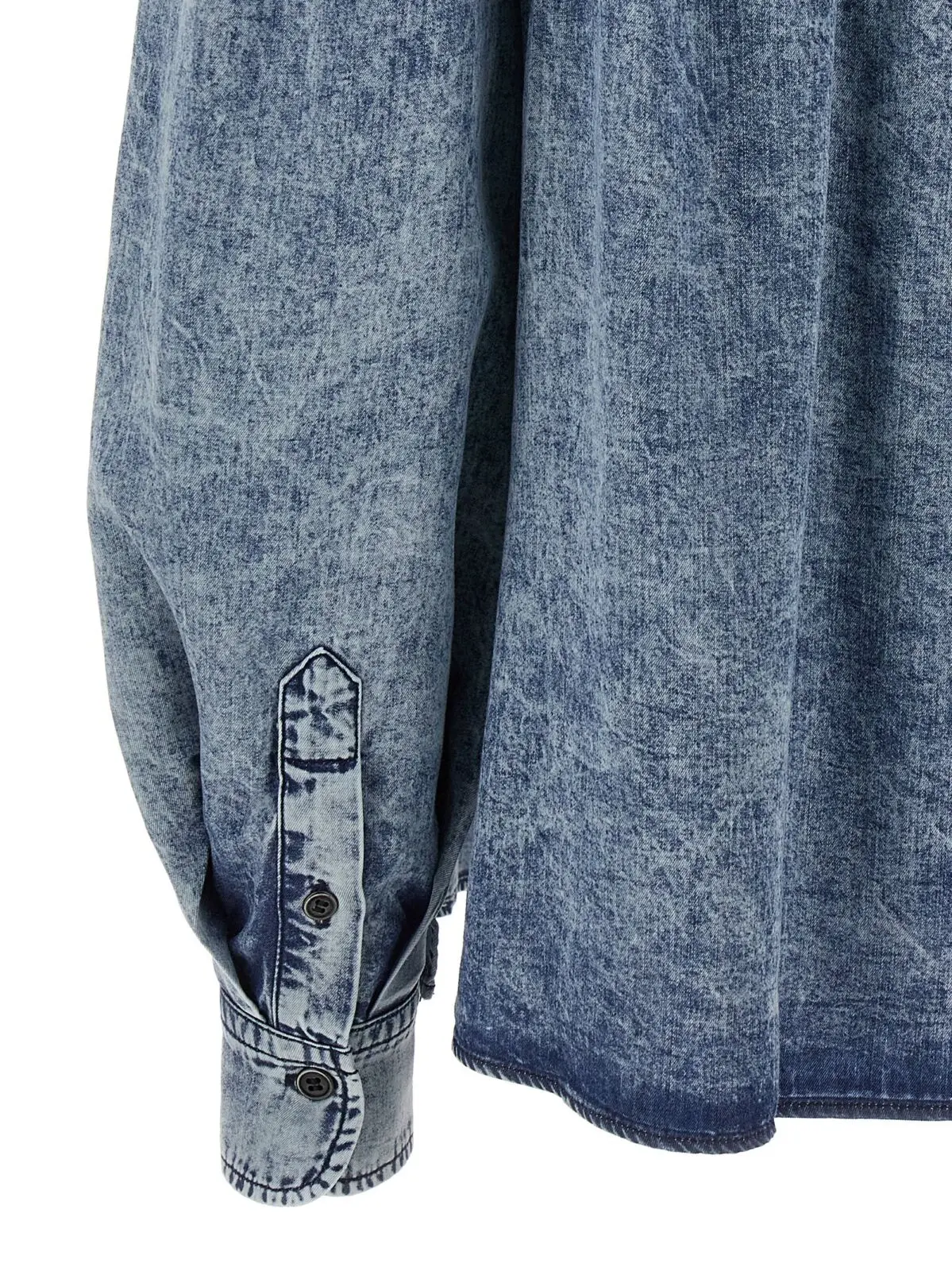 Сорочка Marant Etoile Idety Синя 4 'Idety' shirt 100% lyocell MARANT ETOILE Blue