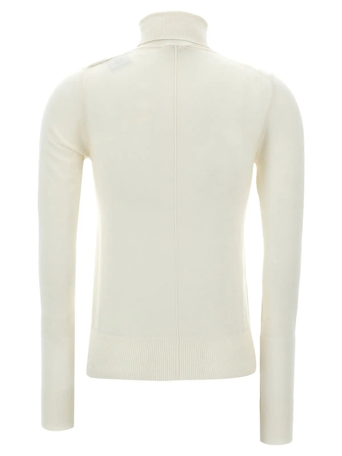 Светр Chloé з вишитим логотипом водолазка Білий 2 Logo embroidery turtleneck sweater CHC24AMP03660107 CHLOÉ White