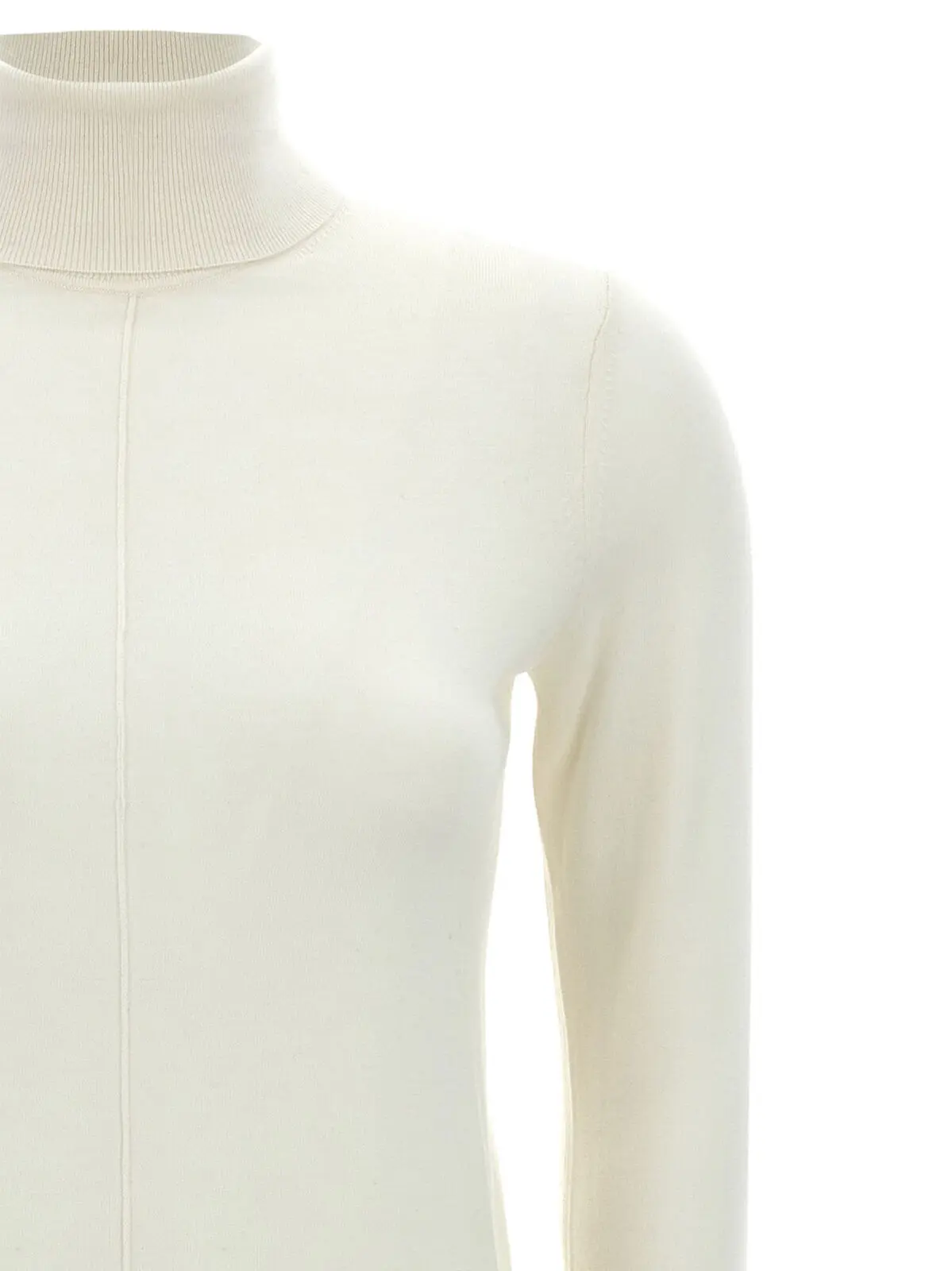 Светр Chloé з вишитим логотипом водолазка Білий 3 Logo embroidery turtleneck sweater Woman CHLOÉ White