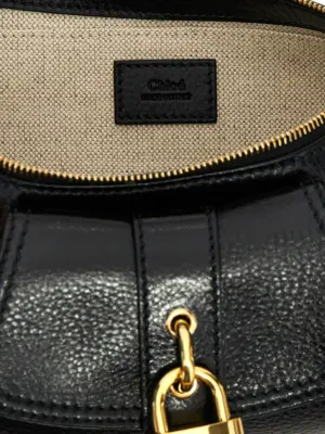'The 99' shoulder bag 100% calfskin leather (Bos Taurus) CHLOÉ Black