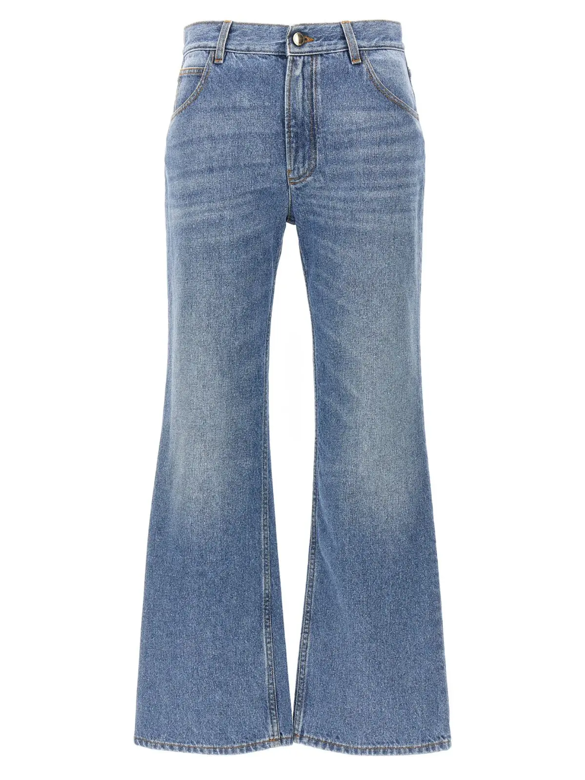 Джинси High waist Chloé Блакитний 1 High waist jeans CHLOÉ Light Blue