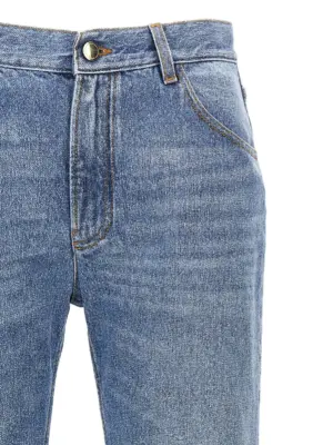 High waist jeans Woman CHLOÉ Light Blue