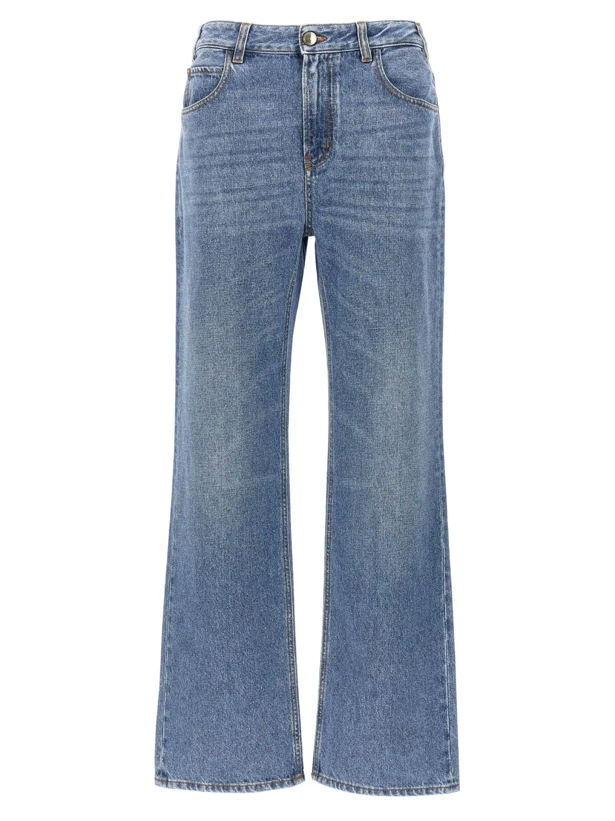 Джинси High waist Chloé Блакитний 1 High waist jeans CHLOÉ Light Blue