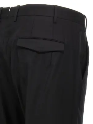 'Master' pants 98% virgin wool 2% elastane PT TORINO Black