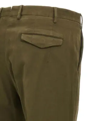 'Master' pants 69% modal 28% cotton 3% elastane PT TORINO Green
