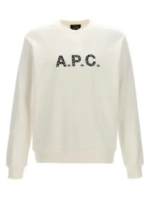'Timothy' sweatshirt A.P.C. White/Black