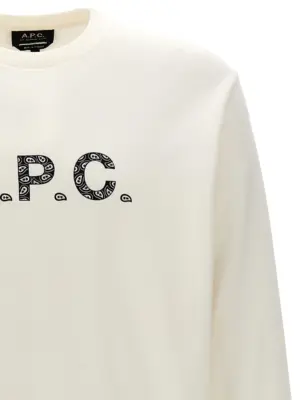'Timothy' sweatshirt Man A.P.C. White/Black