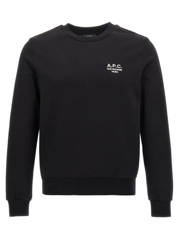 'Rue Madame' sweatshirt A.P.C. White/Black