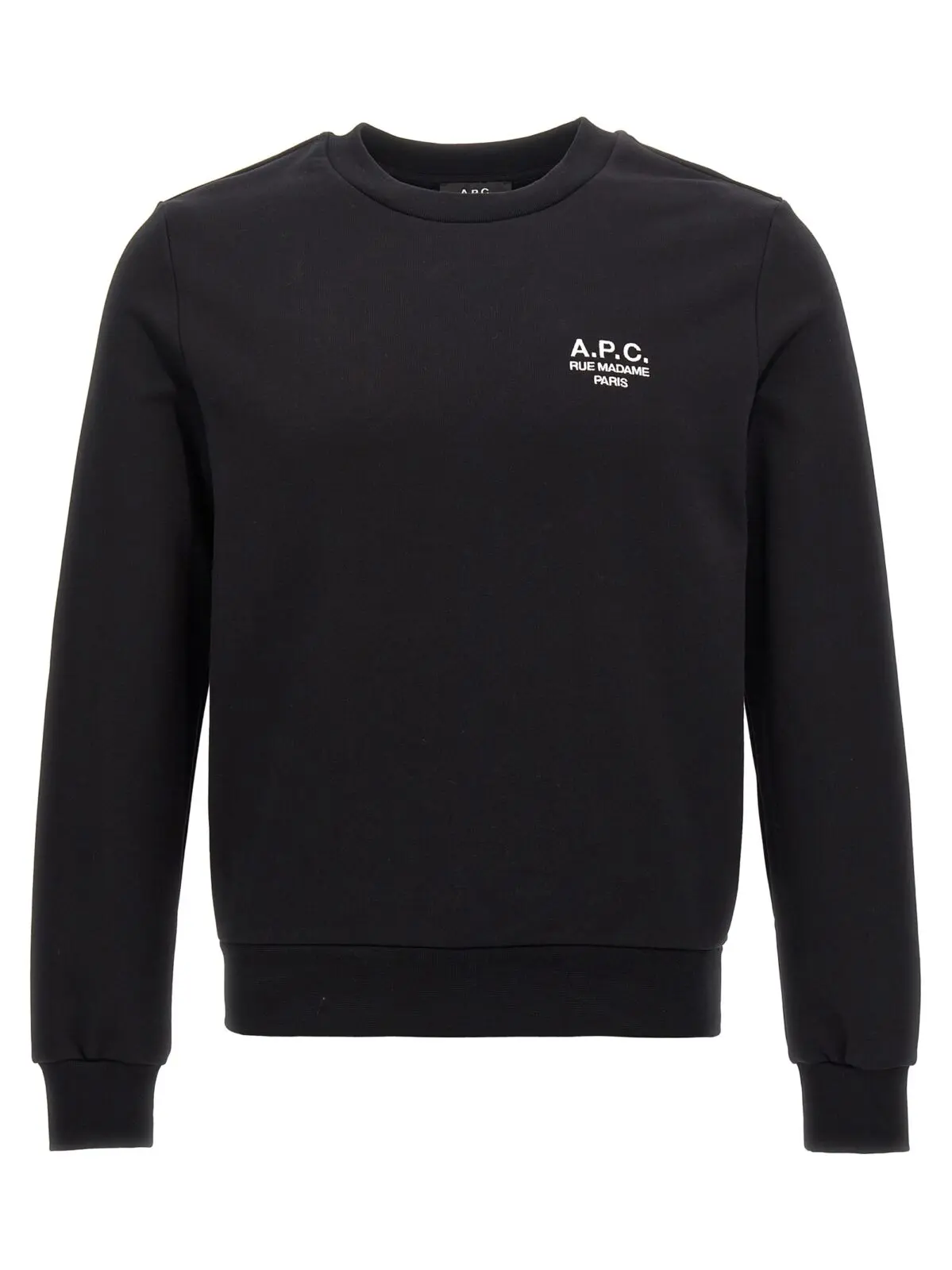Світшот A.p.c. Rue Madame Чорно-білий 1 'Rue Madame' sweatshirt A.P.C. White/Black