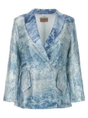 'Como' blazer LE TWINS Light Blue