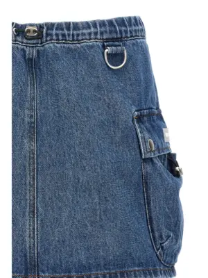 'Denim Cargo' skirt Woman COPERNI Blue