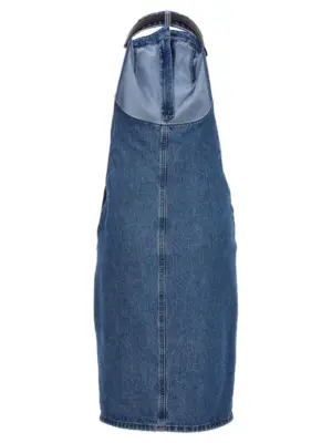 'Belt Halter Neck' dress COPR92202WASBLU COPERNI Blue