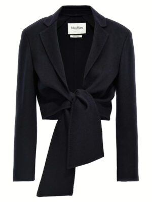 'Corone' short jacket MAX MARA Blue