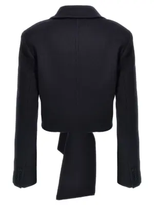 'Corone' short jacket CORONE005 MAX MARA Blue