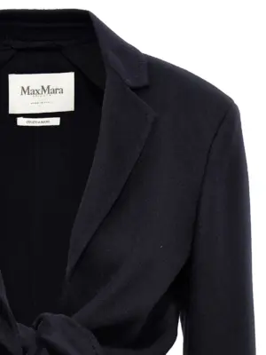'Corone' short jacket Woman MAX MARA Blue