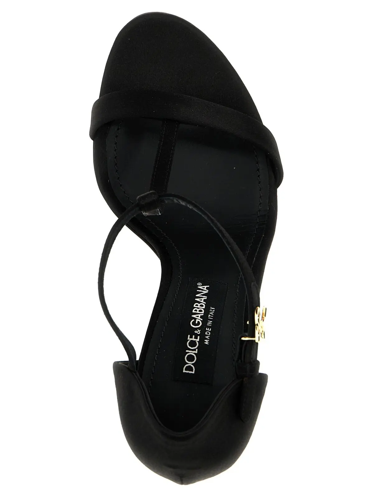 Сандалі Dolce Gabbana T-Bar Чорні 4 'T-Bar' sandals 68% viscose