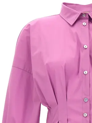 'Cristiana' shirt dress Woman LE TWINS Purple