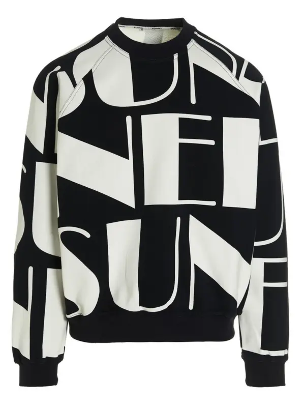 ‘Big Logo’ sweatshirt SUNNEI White/Black