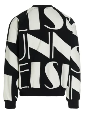 ‘Big Logo’ sweatshirt CRTWXJER008ALL1 SUNNEI White/Black