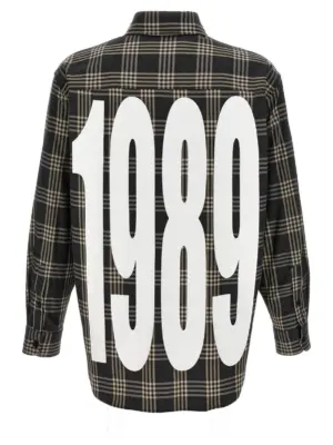Logo shirt D0726GREYCHECK 1989 STUDIO Gray