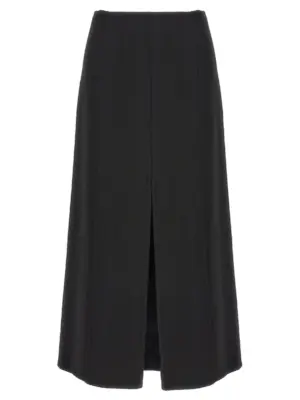 Long cloth skirt ERMANNO SCERVINO Black