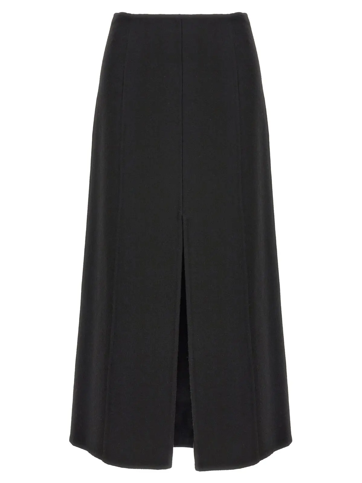 Довга тканинна спідниця Ermanno Scervino Чорна 1 Long cloth skirt ERMANNO SCERVINO Black
