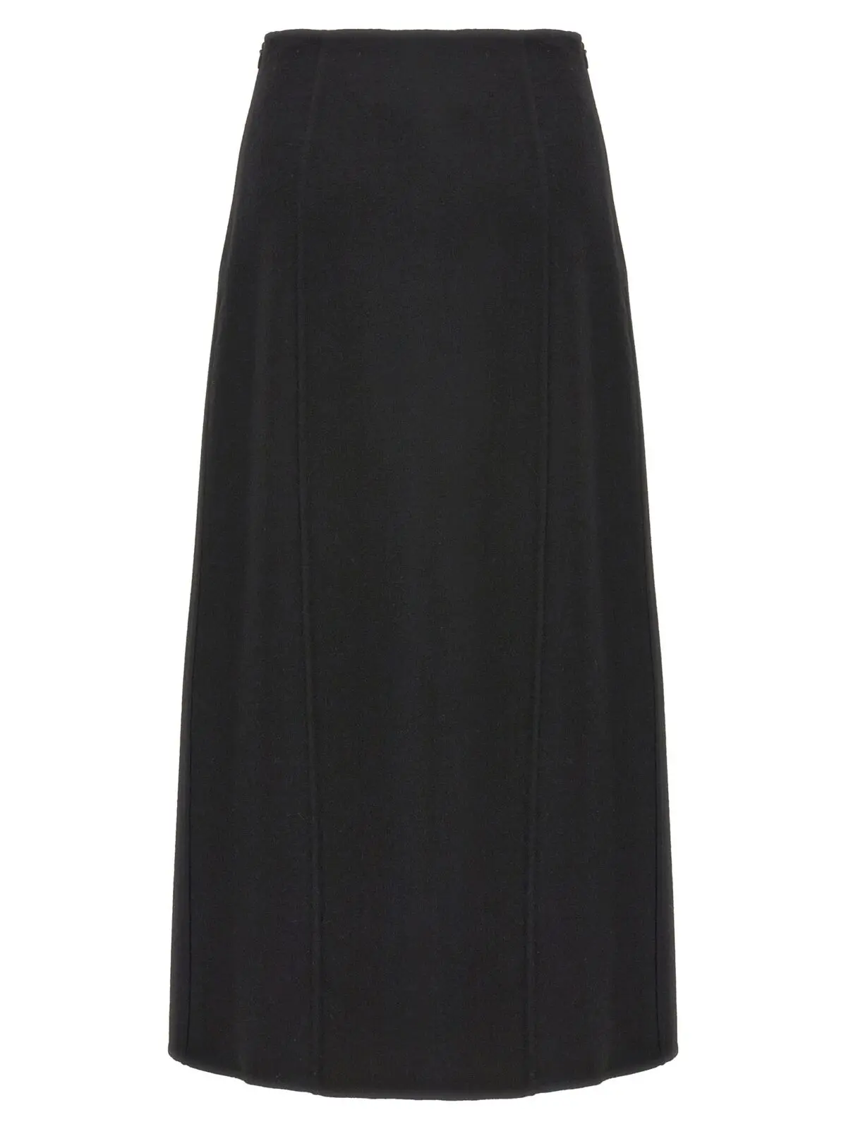 Довга тканинна спідниця Ermanno Scervino Чорна 2 Long cloth skirt D452O302HNG95708 ERMANNO SCERVINO Black