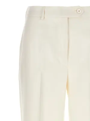 Cigarette pants Woman KITON White