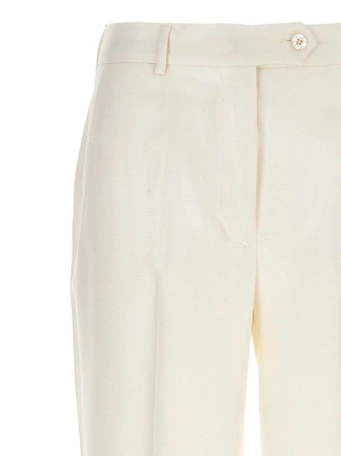 Штани-сигарети Cigarette pants Kiton Білі 3 Cigarette pants Woman KITON White