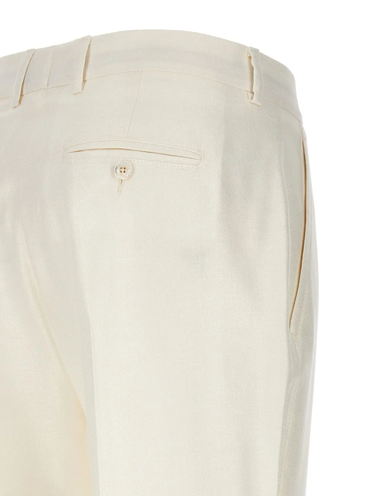 Штани-сигарети Cigarette pants Kiton Білі 4 Cigarette pants 100% viscose KITON White