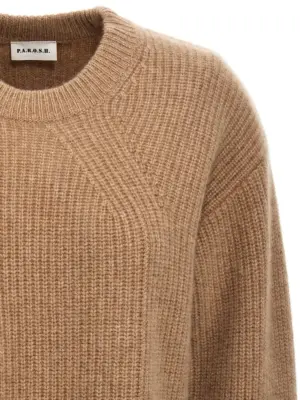 Cashmere sweater Woman P.A.R.O.S.H. Beige