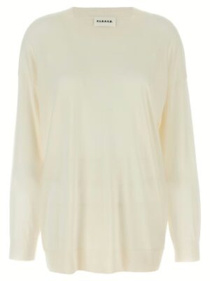 Crew-Neck Sweater P.A.R.O.S.H. White