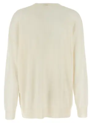 Crew-Neck Sweater D540782LINFA002 P.A.R.O.S.H. White