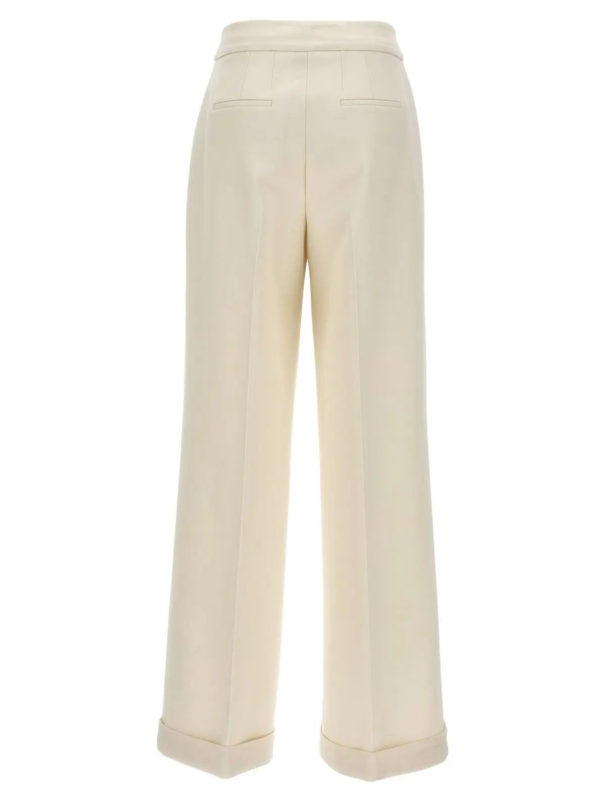 Штани зі свободним кроєм Kiton Білі 2 Loose leg pants D56108K0920C0145 KITON White