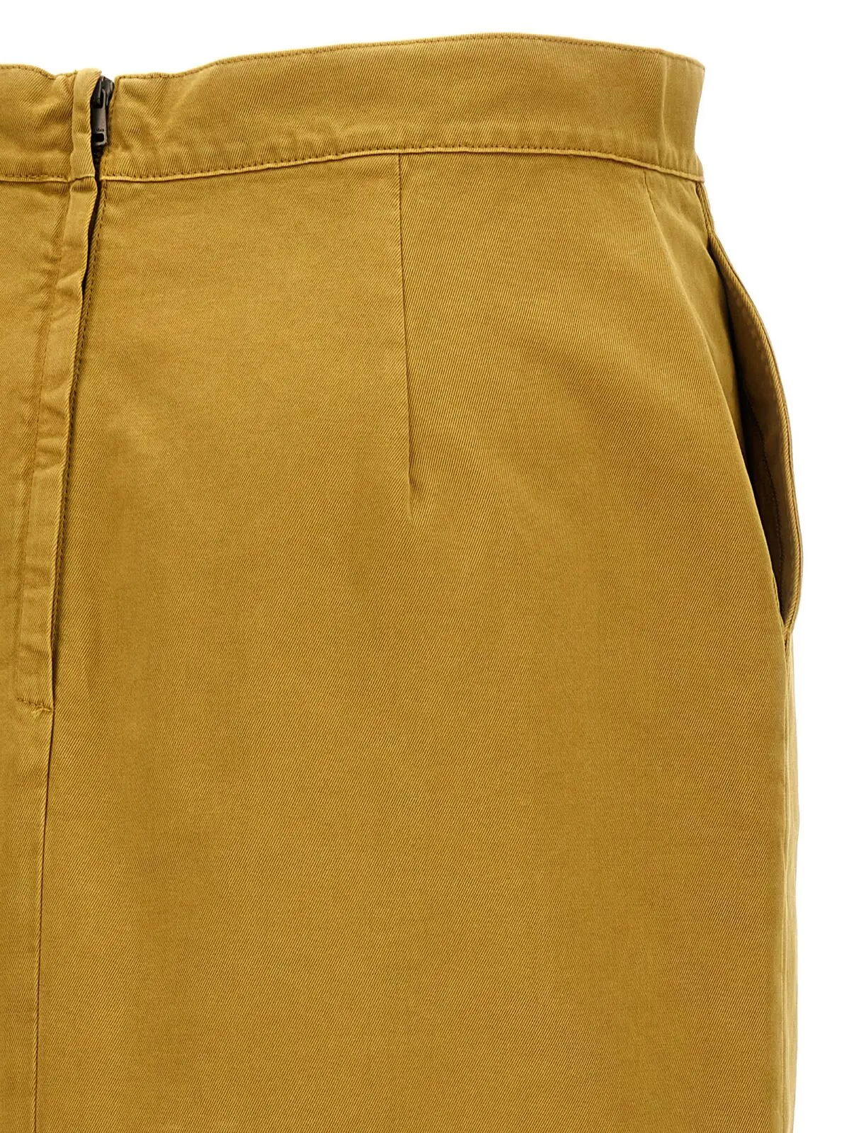 Спідниця Denver Max Mara Жовта 4 'Denver' skirt 100% cotton MAX MARA Yellow