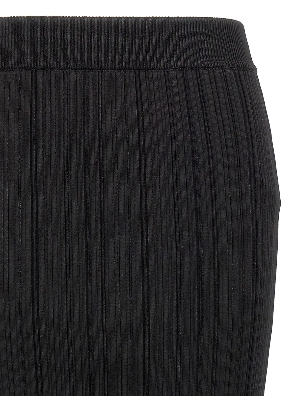 Спідниця міді Balmain Pleated Чорна 3 Pleated midi skirt Woman BALMAIN Black