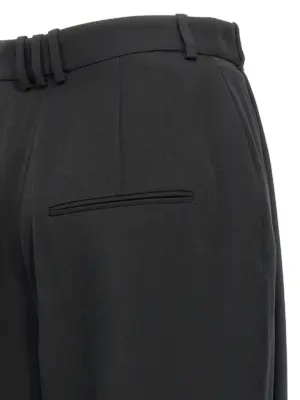 Grain de poudre pants 100% wool BALMAIN Black