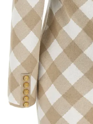 Vichy dress 88% viscose