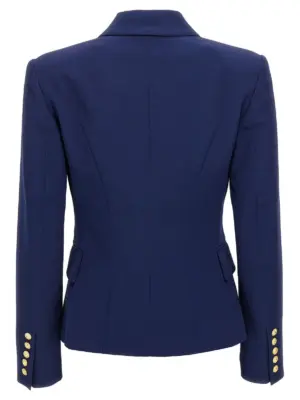 'Chiocciola' blazer DF0SG008VB006BO BALMAIN Blue