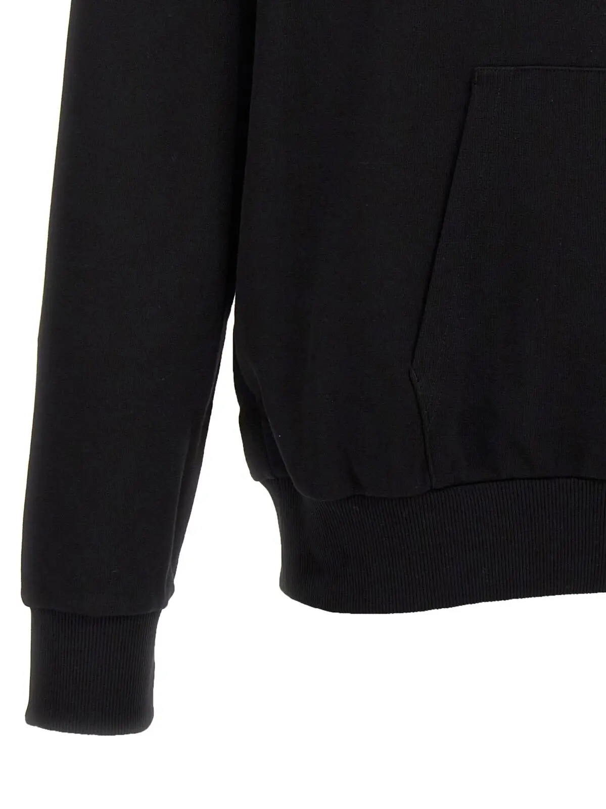 Худі Balmain з логотипом Чорно-білий 4 Logo print hoodie 100% cotton BALMAIN White/Black