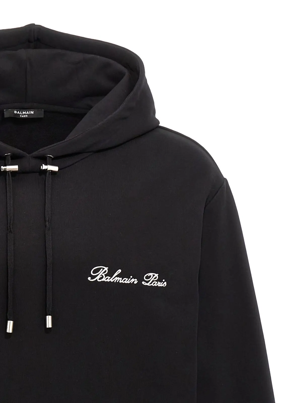 Худі Balmain Balmain Signature Чорний 3 'Balmain Signature' hoodie Man BALMAIN Black